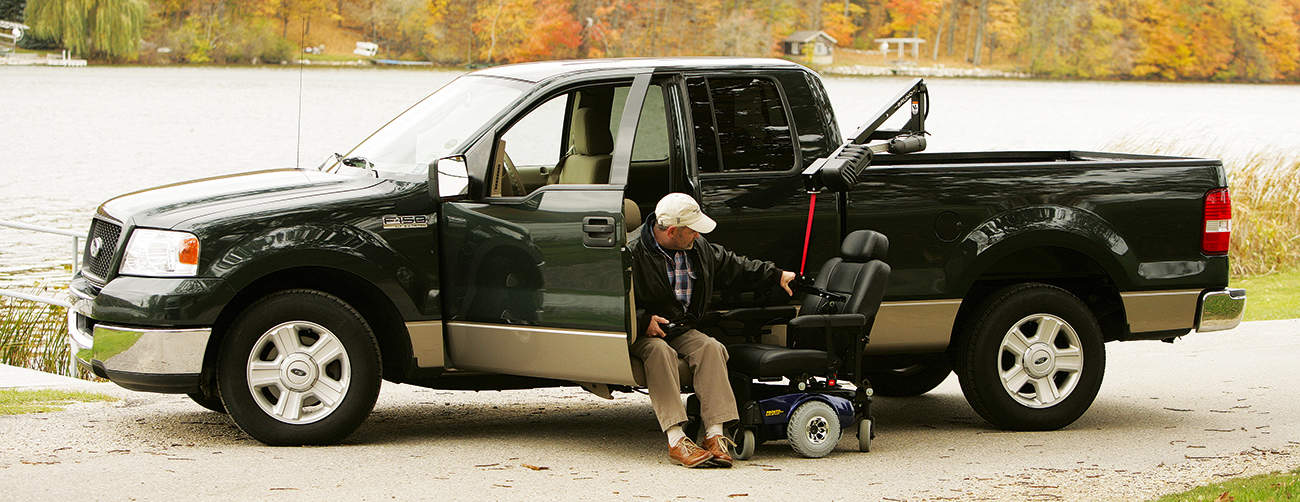Bruno Scooter and Wheelchair Lifts for Trucks AccesNSM