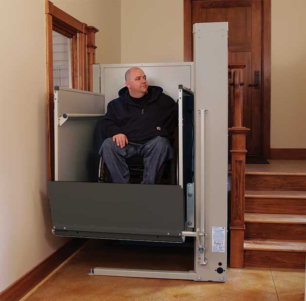 Residential Vertical Platform Wheelchair Lift NSM