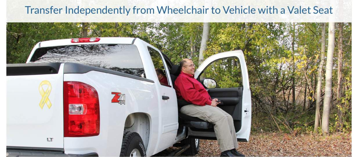 Transfer Independently from Wheelchair to Vehicle with a Valet Seat NSM